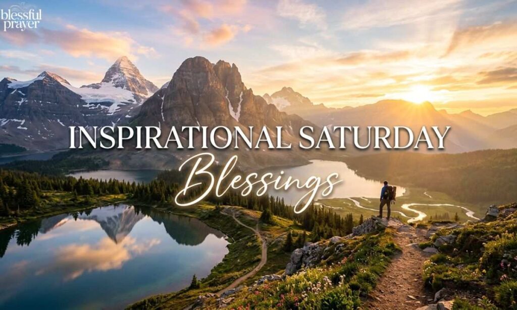 Inspirational Saturday Weekend Blessings
