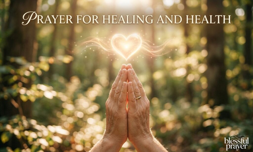 Prayer for Healing and Health