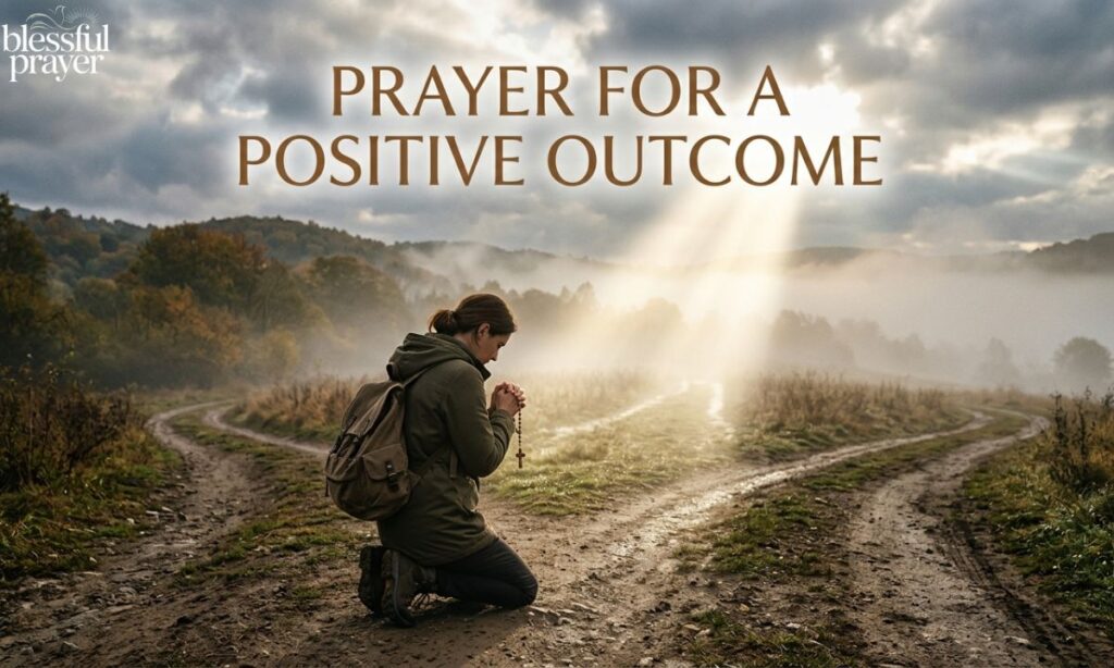 Prayer for a Positive Outcome in an Uncertain Situation