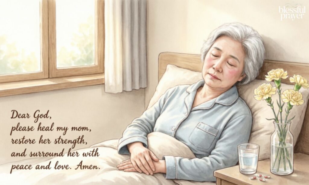 Short Prayer for a Sick Mom