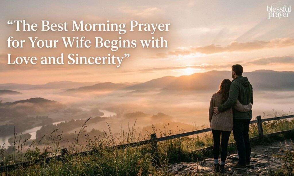What is the Best Morning Prayer for Your Wife?