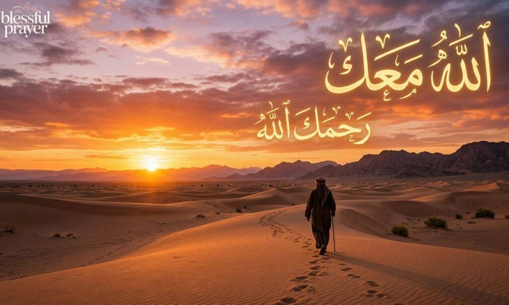 The Deeper Meaning of "God Be With You" and "Bless You" in Arabic