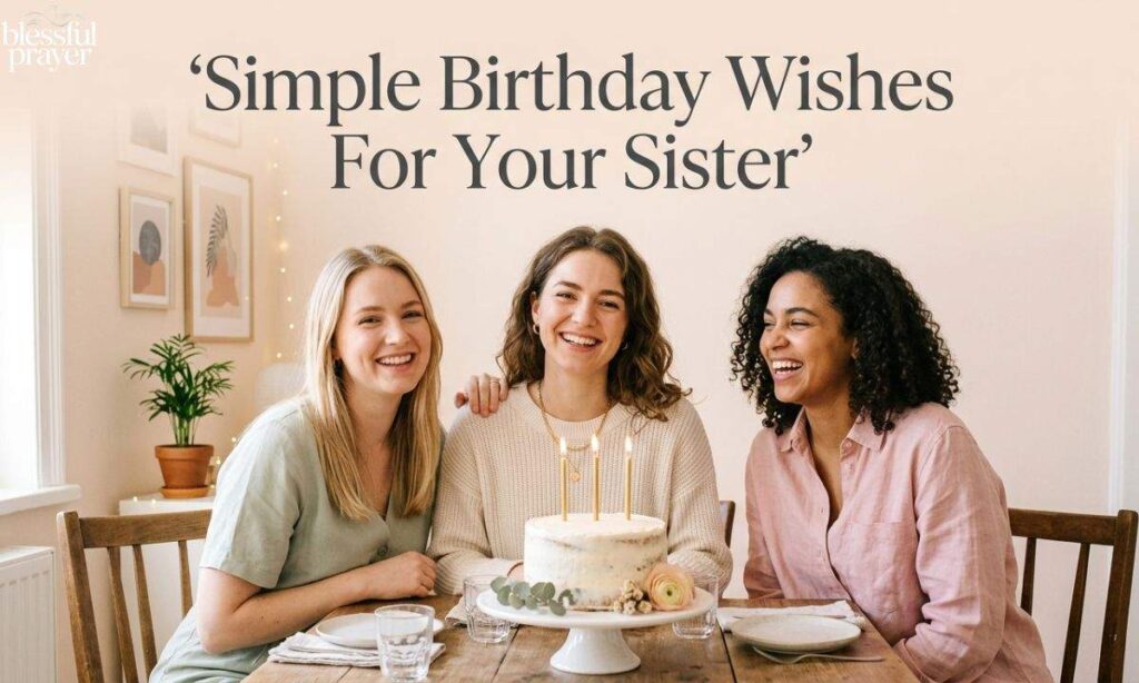 Simple Birthday Wishes For Your Sister