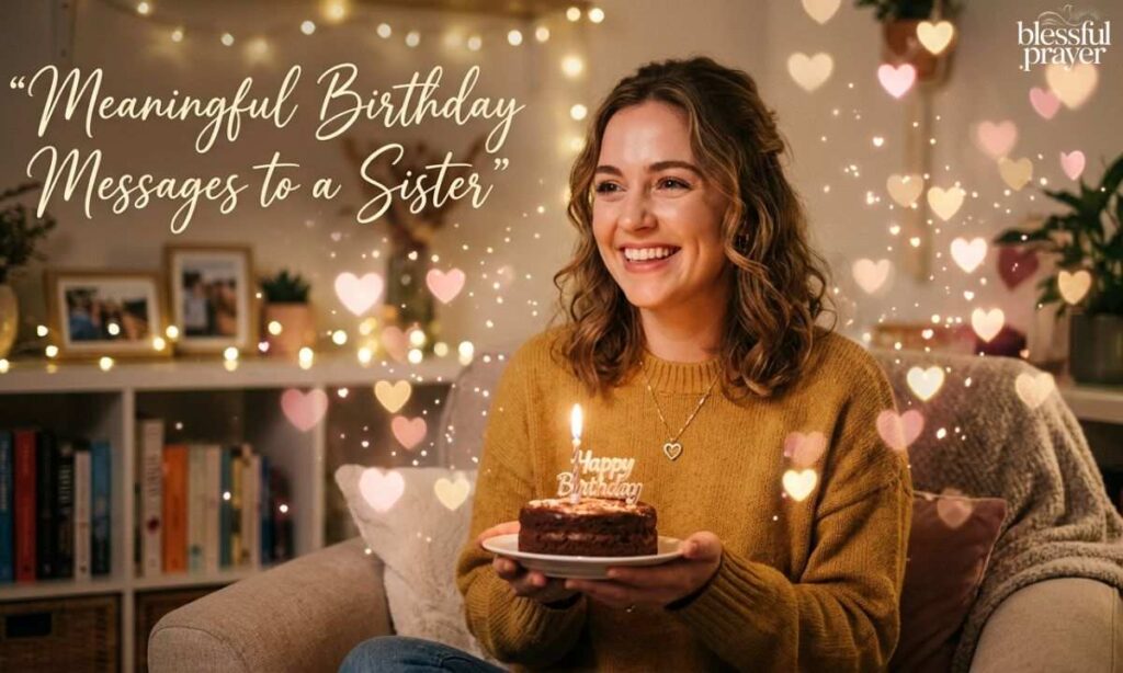Meaningful Birthday Messages to a Sister