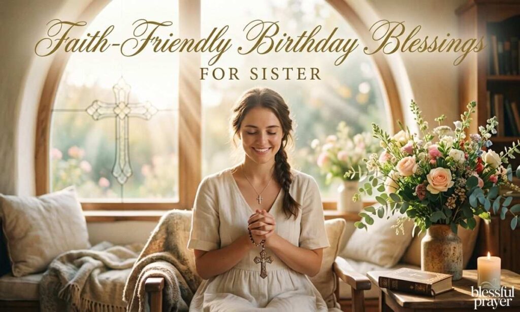Faith-Friendly Birthday Blessings for Sister