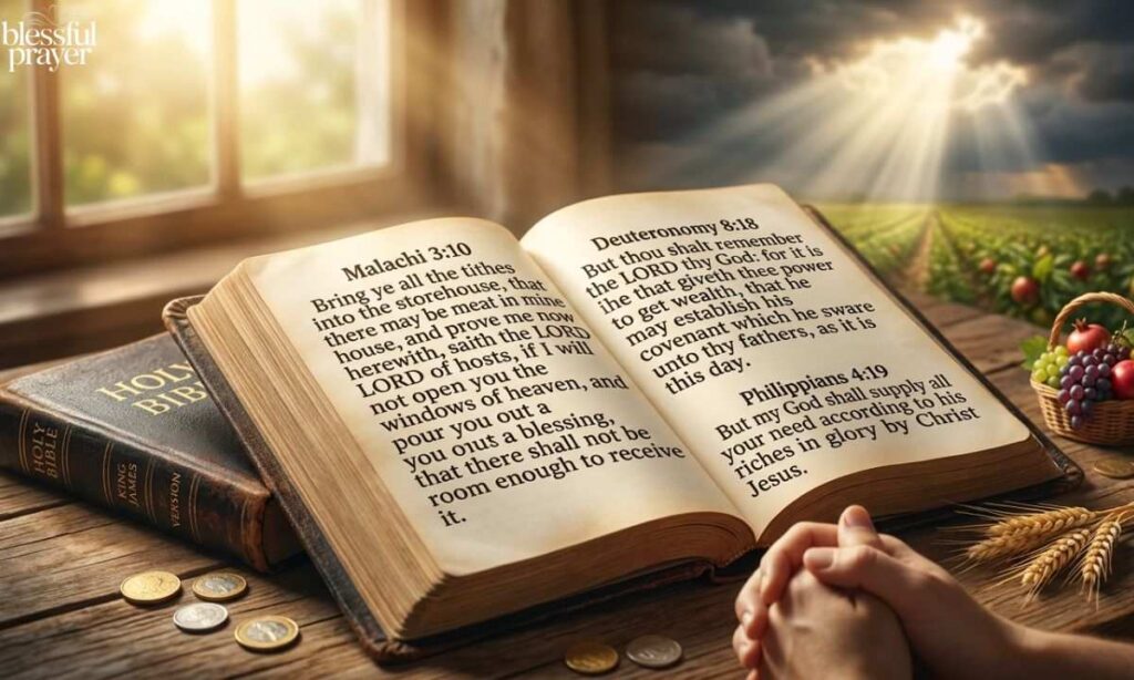 Scriptures About Financial Breakthrough And Prosperity KJV