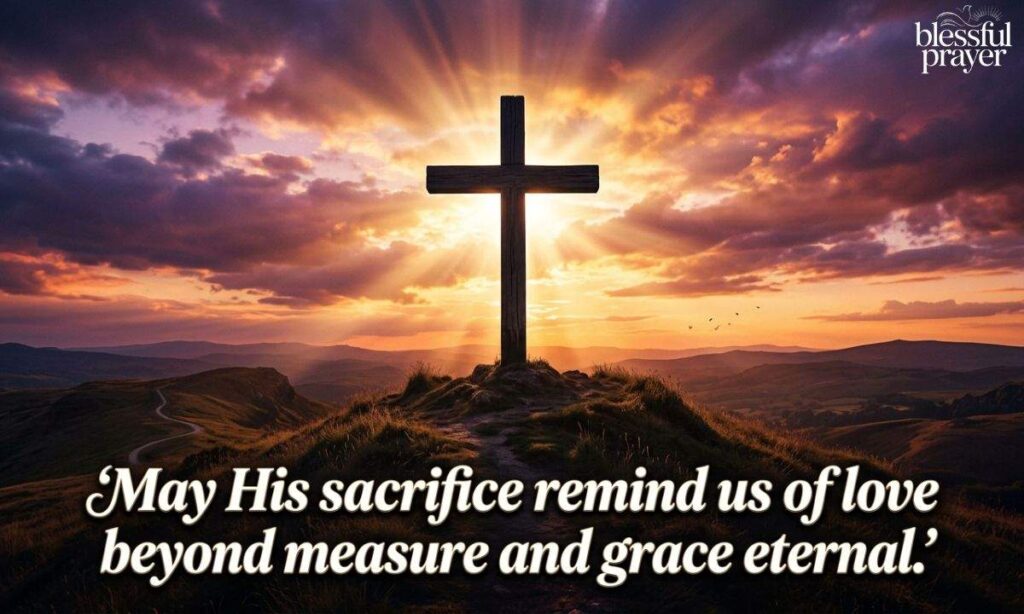 Blessings for Reflection on Jesus' Sacrifice