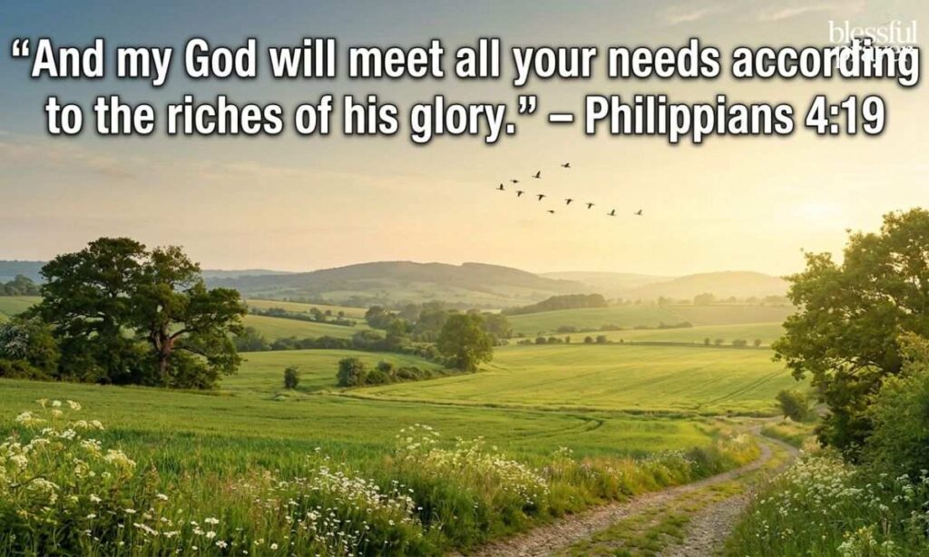 Trusting in God's Provision and Faithfulness