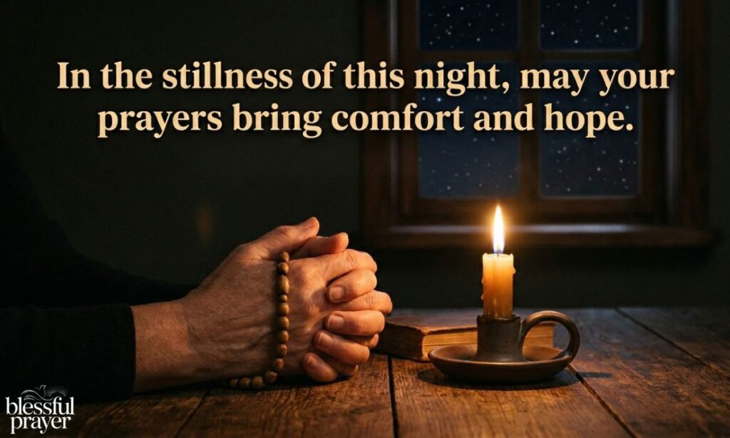 Blessings for Evening Reflection and Prayer