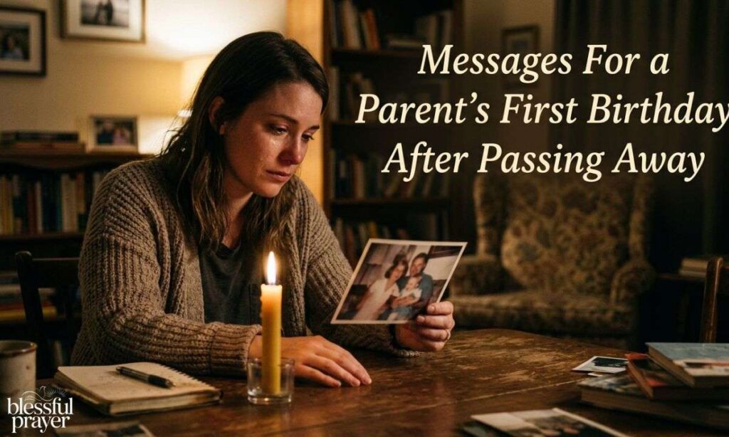 Messages For a Parent's First Birthday After Passing Away