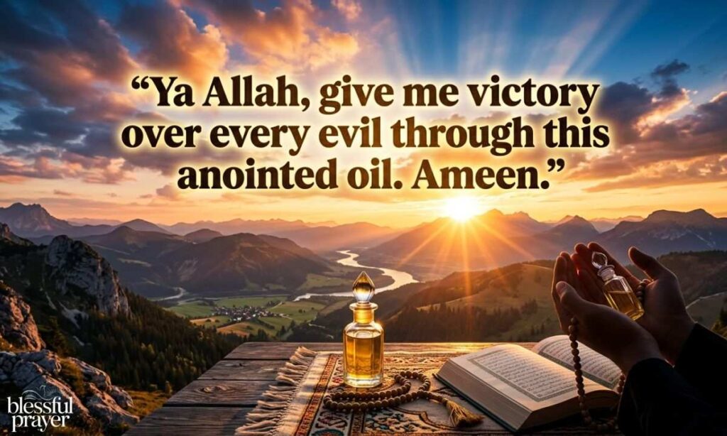 Anointing Oil Prayer for Spiritual Warfare