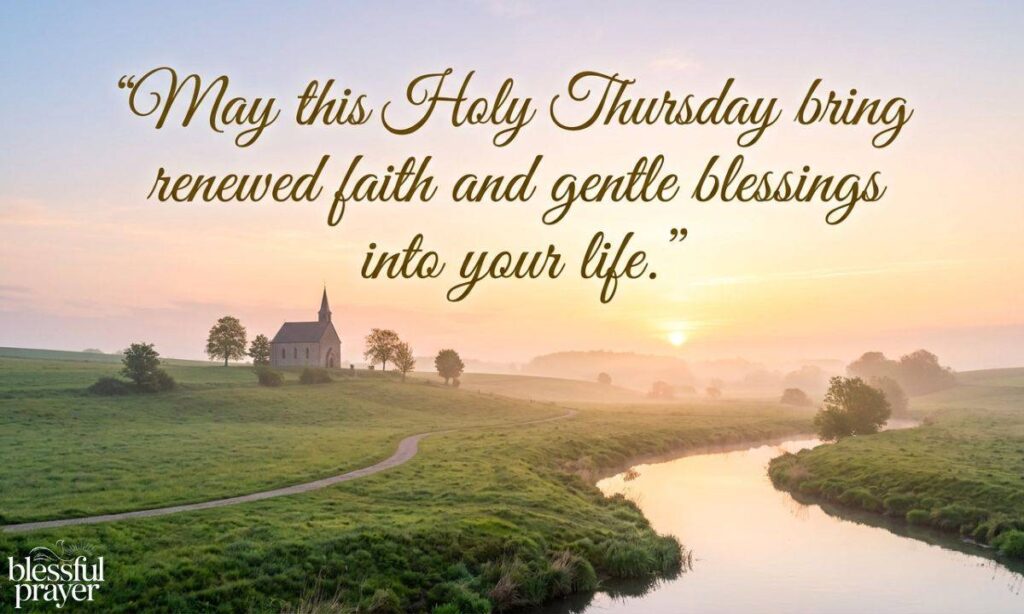 Holy Thursday Text Messages to Share