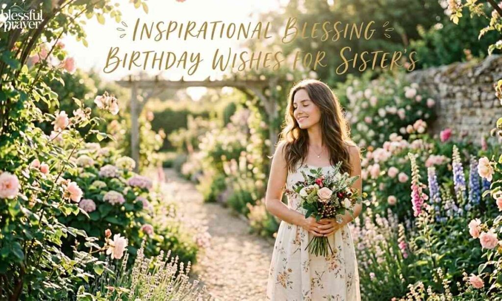 Inspirational Blessing Birthday Wishes for Sister