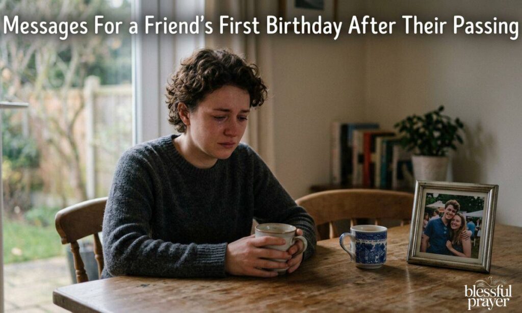 Messages For a Friend's First Birthday After Their Passing