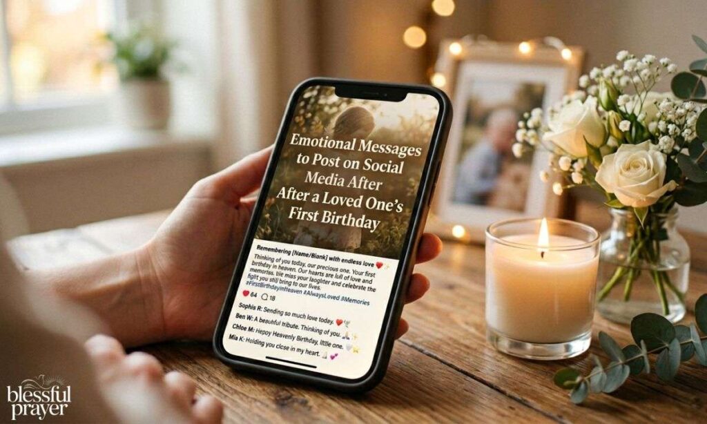 Emotional Messages to Post on Social Media After a Loved One's First Birthday