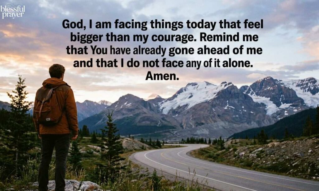 Prayer for Courage to Face Challenges