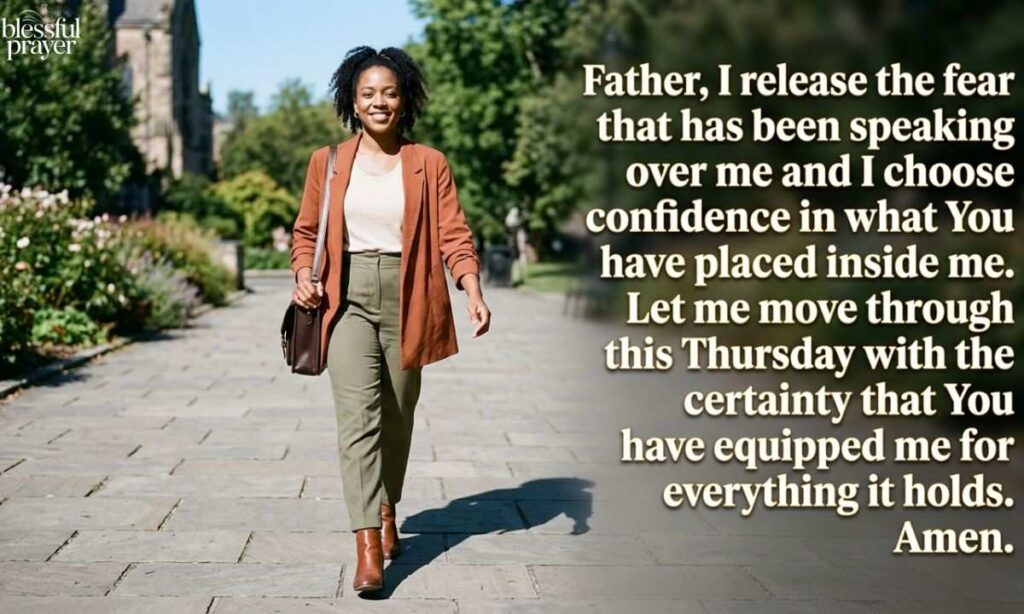 Prayer for Confidence Without Fear