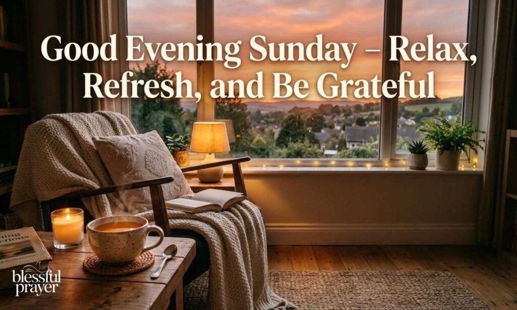 Sunday Evening Blessings