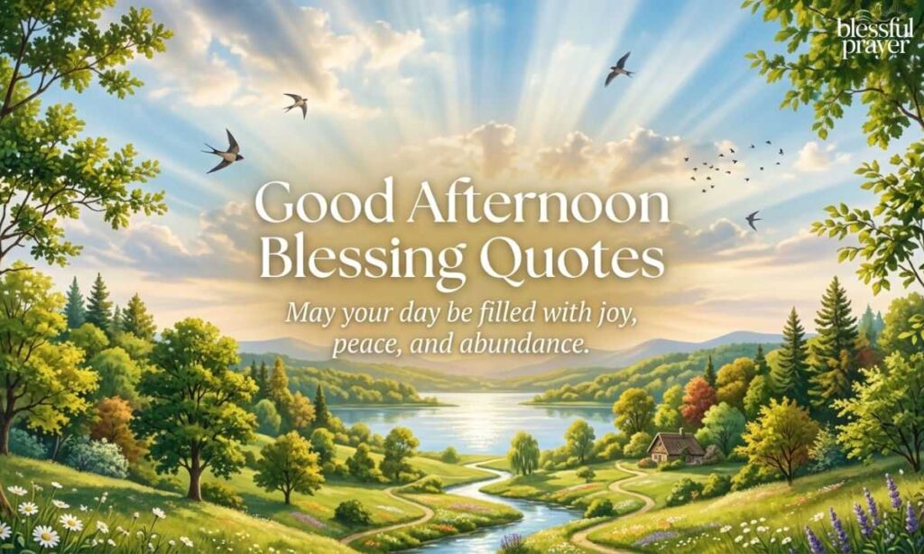 Good Afternoon Blessing Quotes