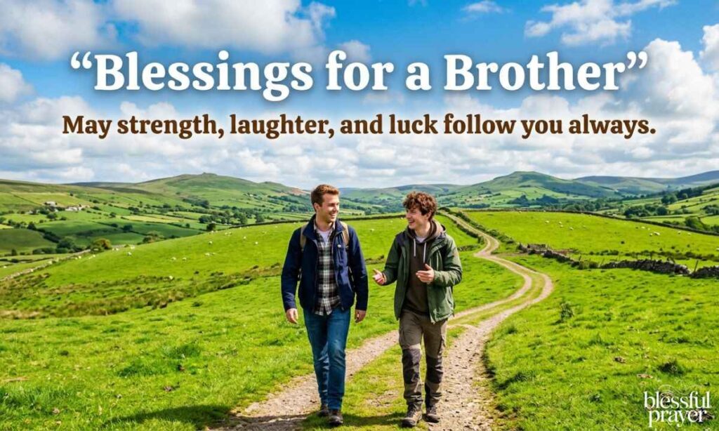 Irish Birthday Blessings for a Brother