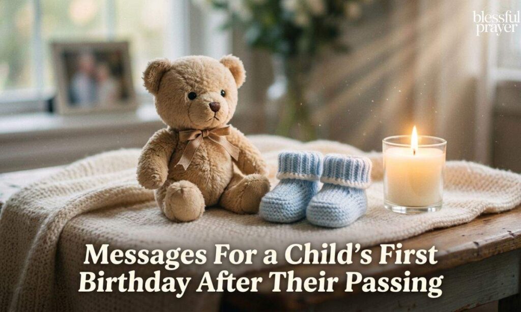 Messages For a Child's First Birthday After Their Passing