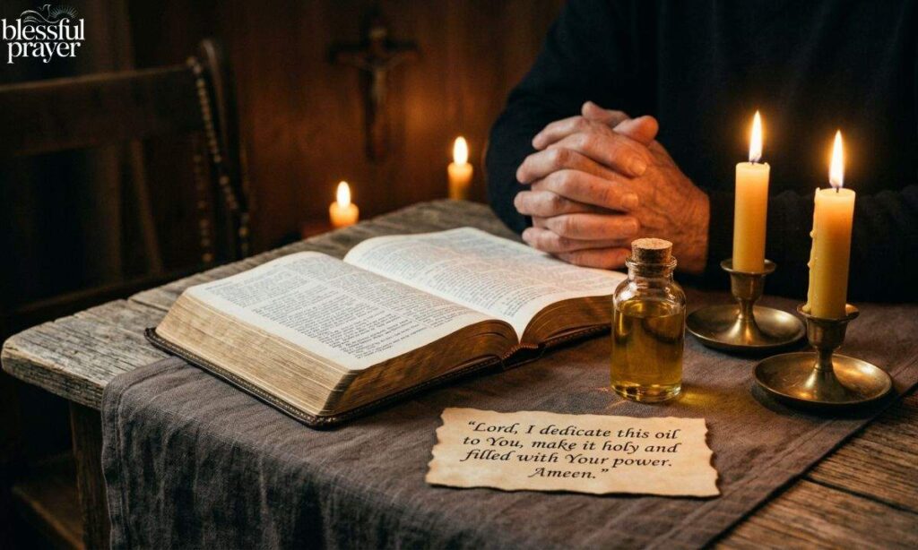 How to Consecrate Oil for Anointing (Step-by-Step Guide)