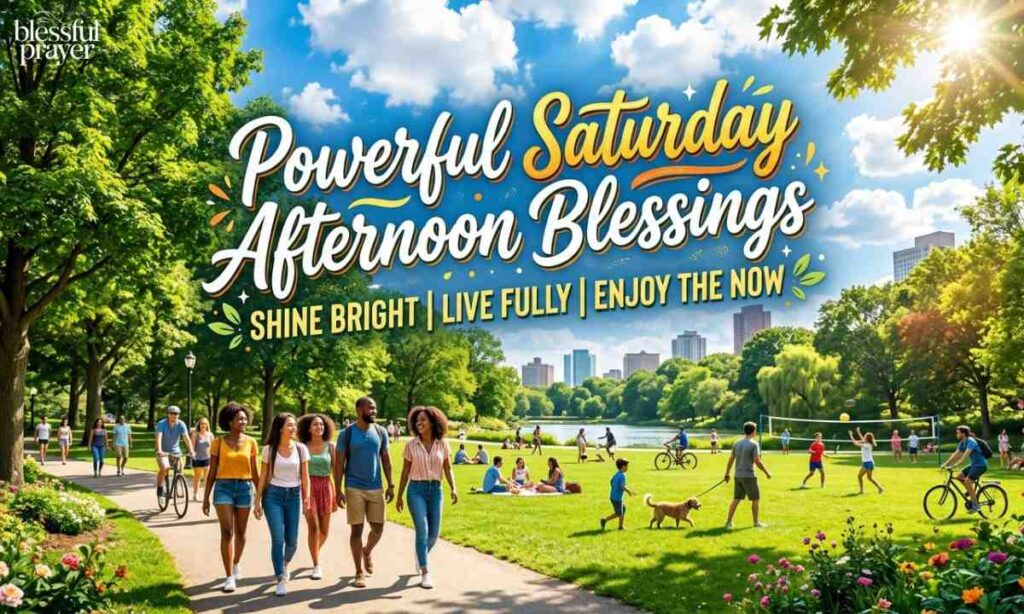Powerful Saturday Afternoon Blessings