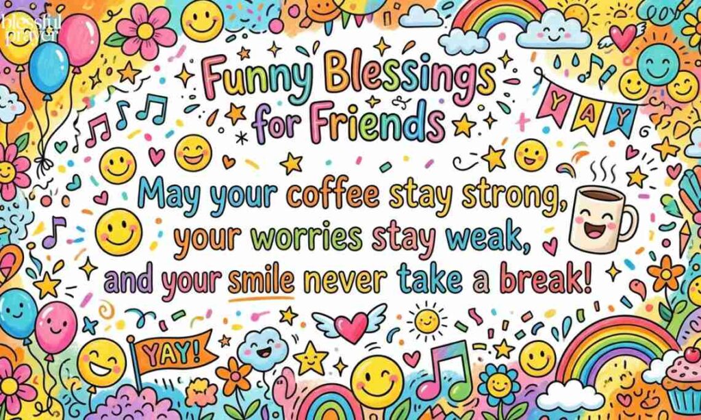 Funny Short Blessing Quotes for Friends