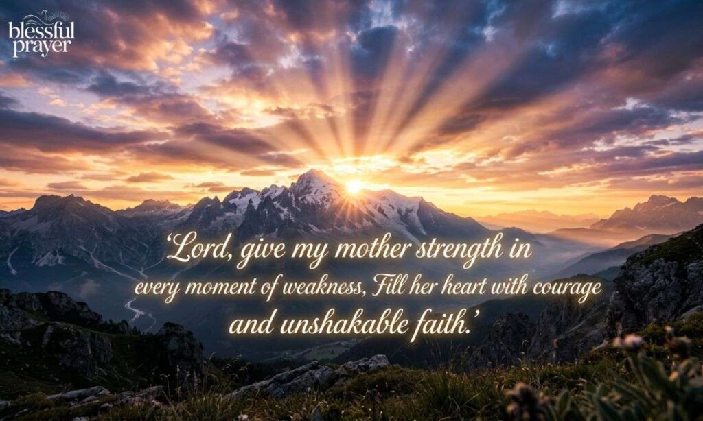 Prayers For Mom's Strength