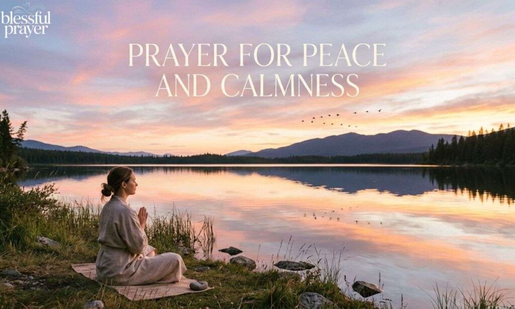 Prayer for Peace and Calmness