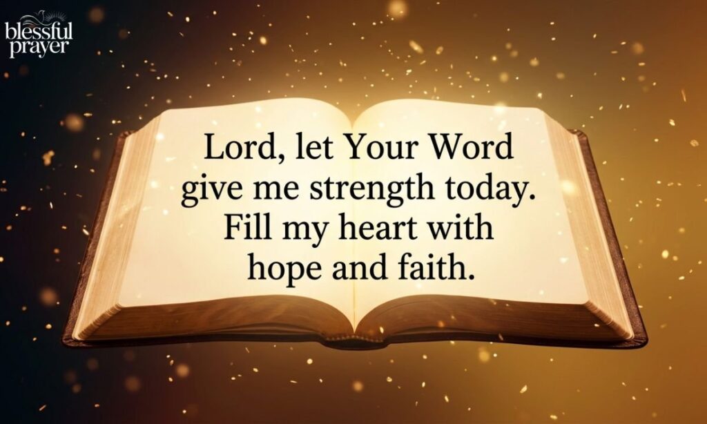 Saturday Blessings Bible Verses for Strength and Hope