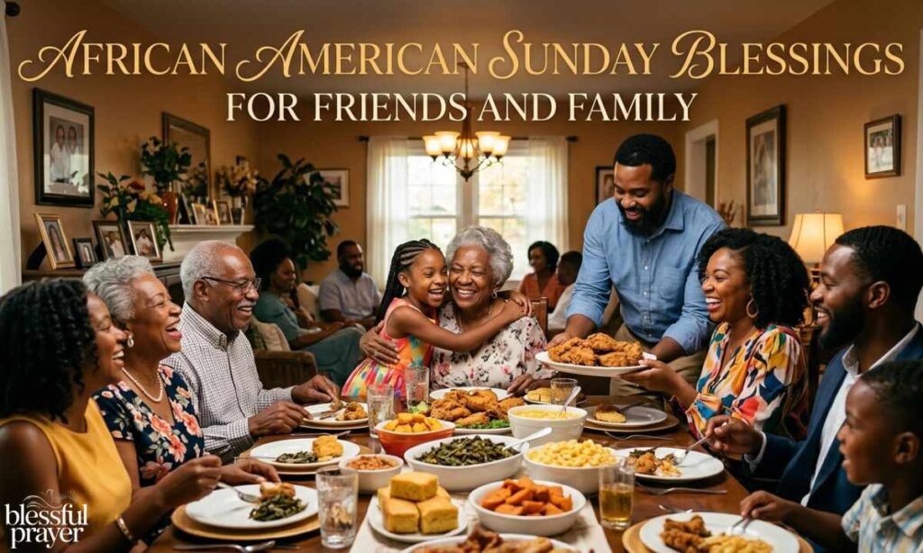 African American Sunday Blessings for Friends and Family