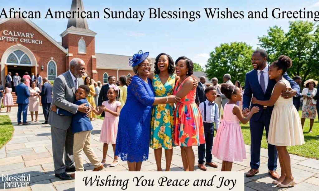 African American Sunday Blessings Wishes and Greeting