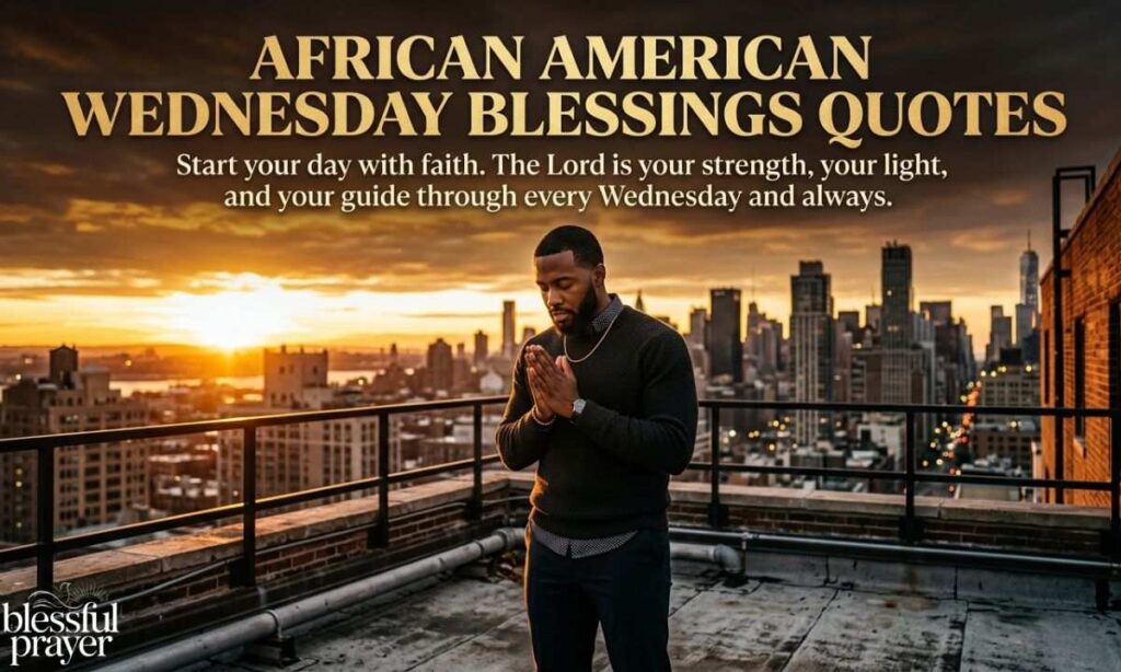 African American Wednesday Blessings Quotes