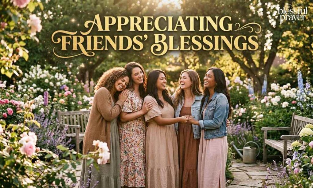 Appreciating friends blessings