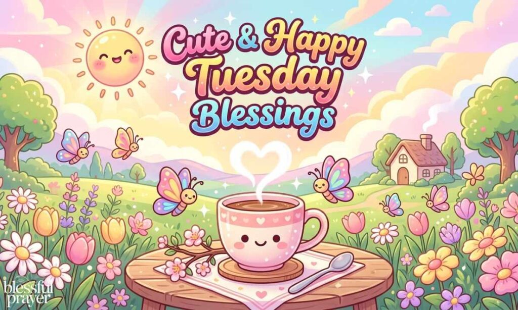 Cute And Happy Tuesday Blessings