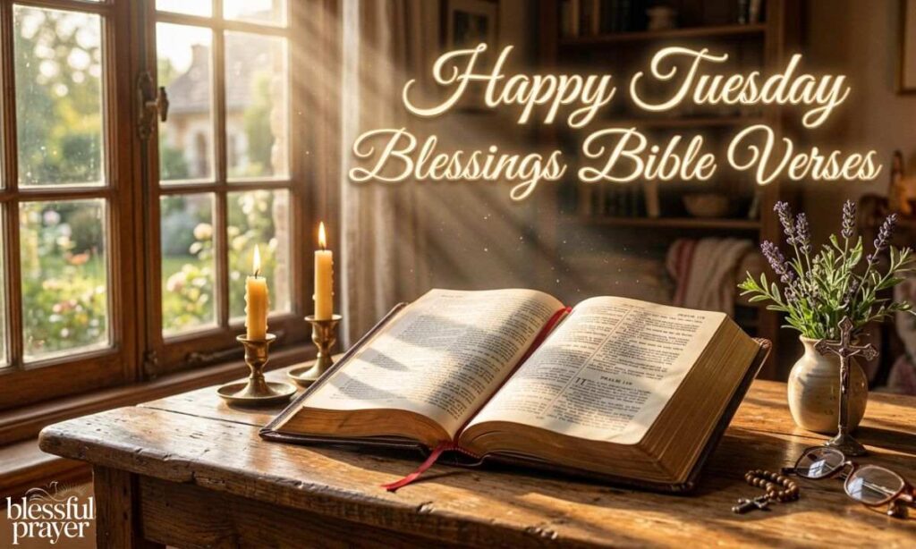 Happy Tuesday Blessings Bible Verses