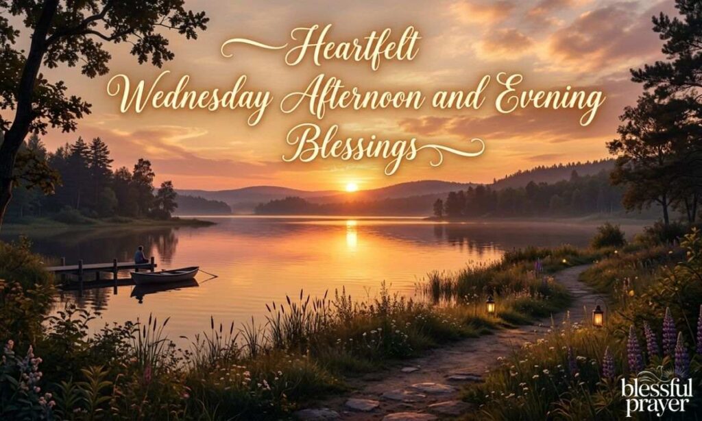 Heartfelt Wednesday Afternoon and Evening Blessings