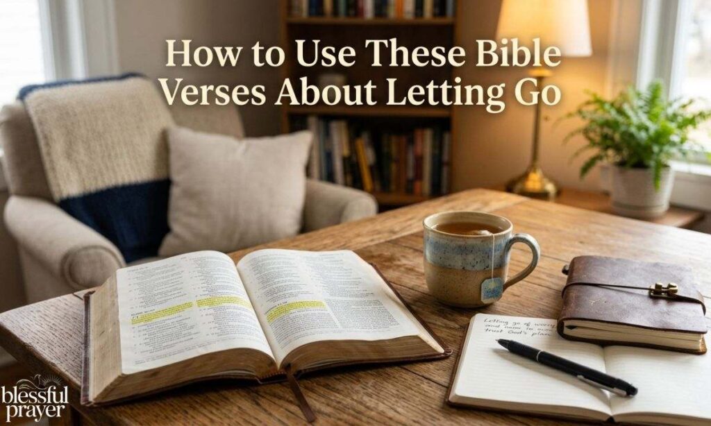 How to Use These Bible Verses About Letting Go