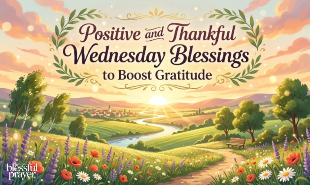 Positive and Thankful Wednesday Blessings to Boost Gratitude