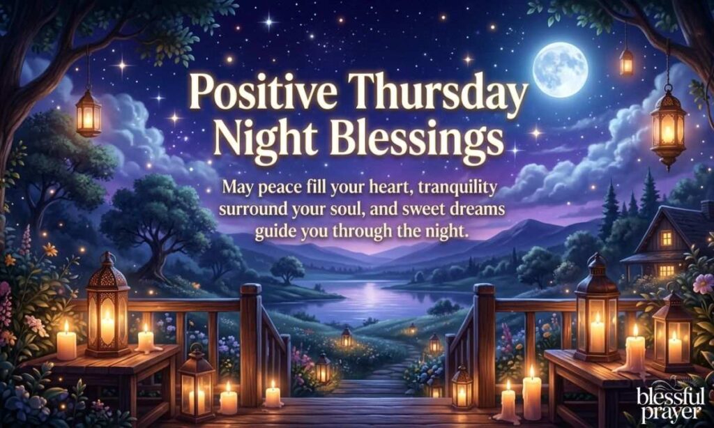 Positive Thursday Night Blessings