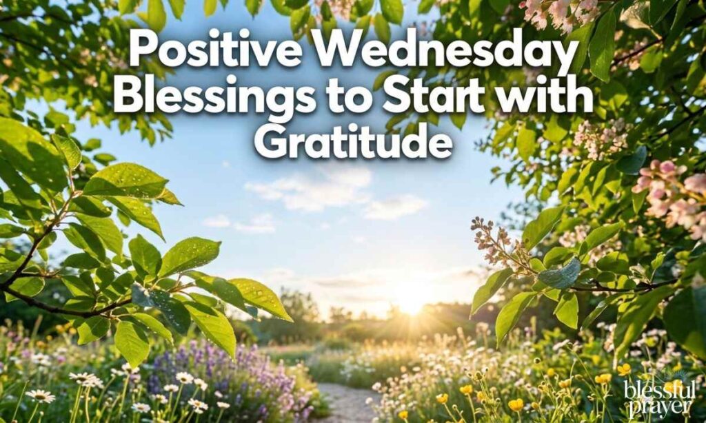 Positive Wednesday Blessings to Start with Gratitude