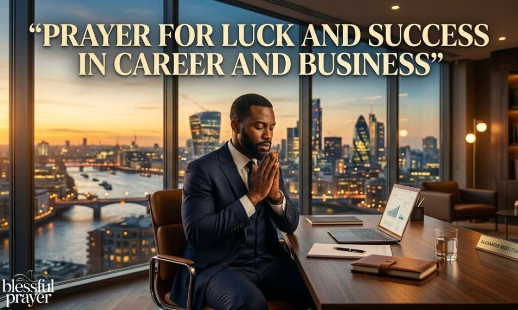 Prayer for Luck and Success in Career and Business