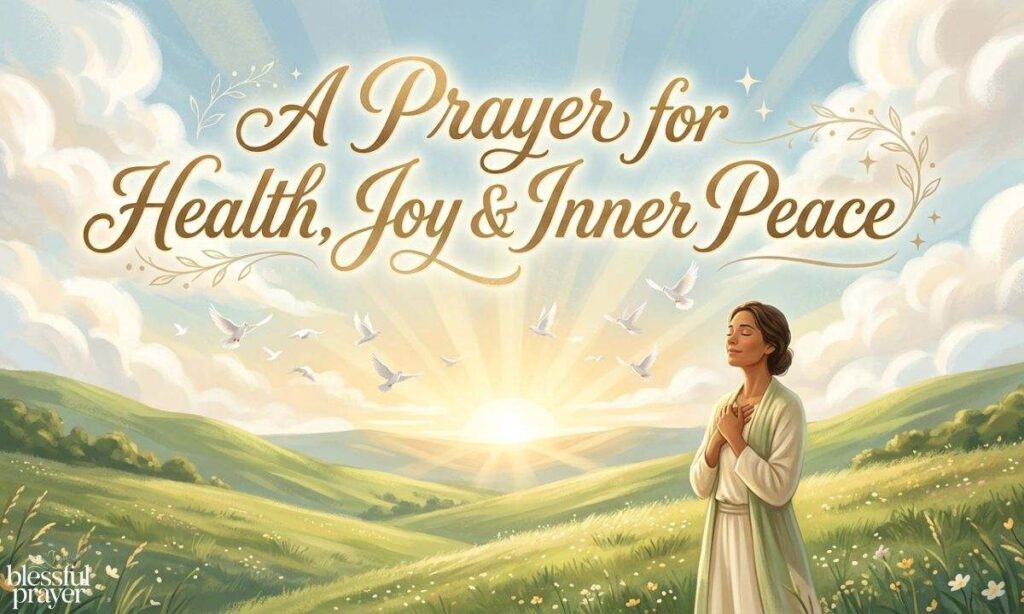 Prayer for Good Health and Happiness