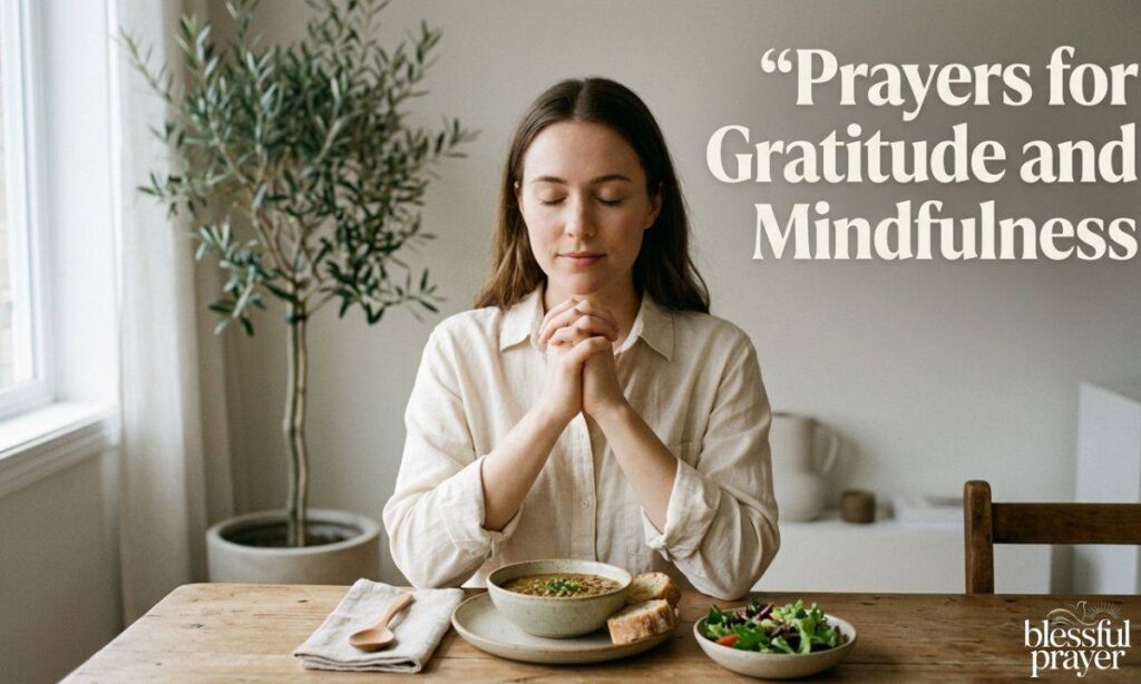 Prayers for Gratitude and Mindfulness