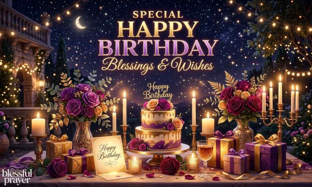 Special Happy Birthday Blessings & Wishes