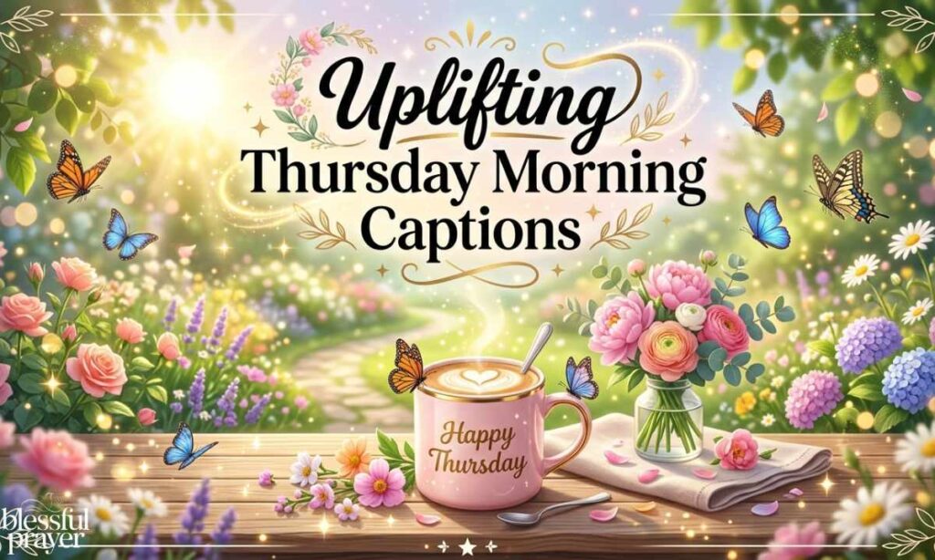 Uplifting Thursday Morning Captions