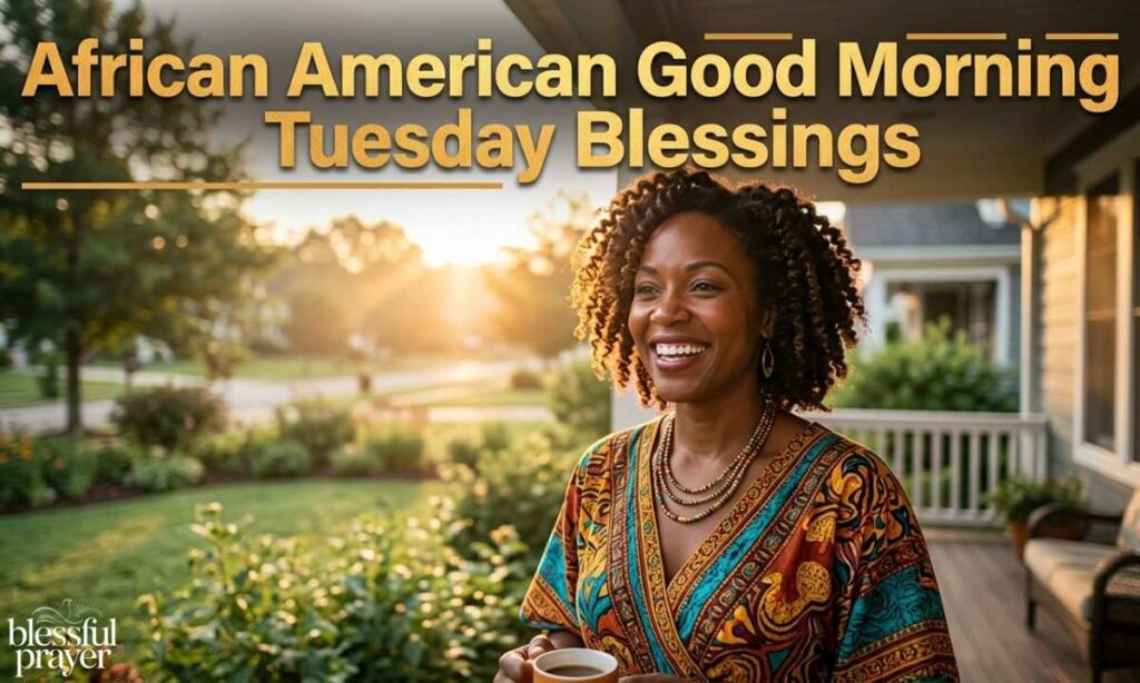 African American Good Morning Tuesday Blessings