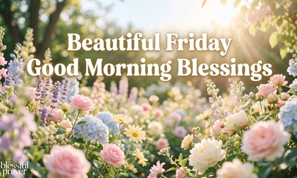 Beautiful Friday Good Morning Blessings