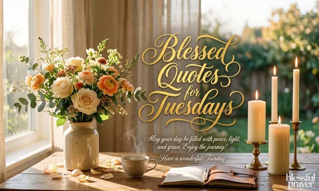 Blessed Quotes for Tuesdays